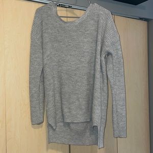 Knit sweatshirt